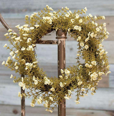 Millet Heather Wreath, Cream - The Fox Decor